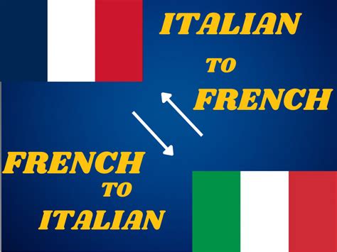 italian to french translation